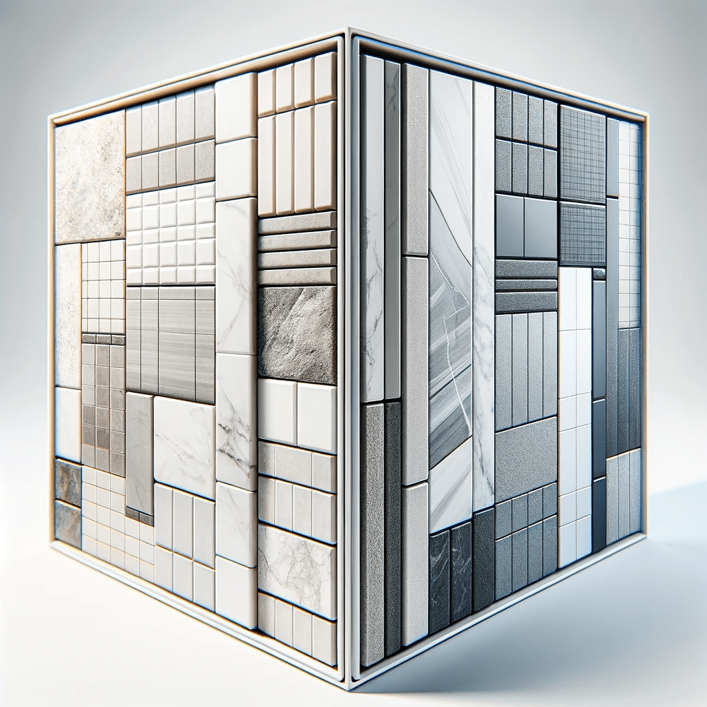 Comparación visual entre paneles Glasliner y otros materiales de revestimiento de paredes, destacando diferencias en apariencia, textura y durabilidad implícita. | Acrilfrasa